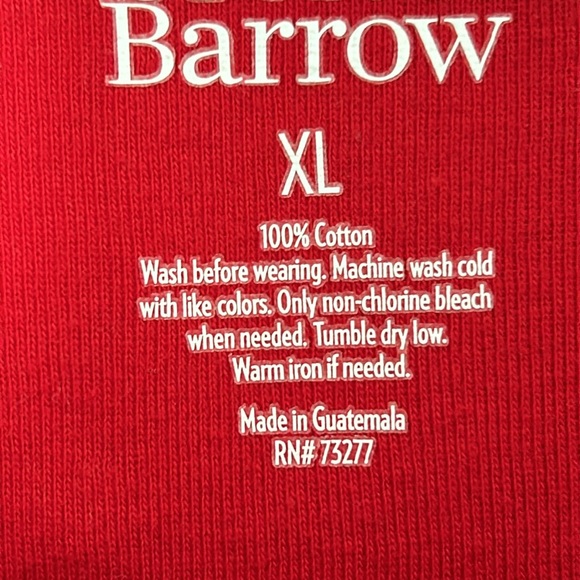 Croft & Barrow Red XL/XXL Top - Picture 5 of 5